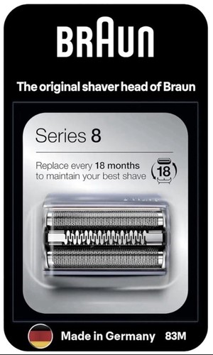 Braun electric shaver head - electric,