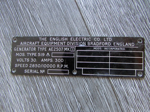 English electric aircraft - co,